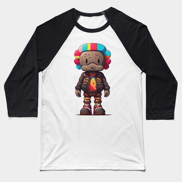 Hypebeast Kaws Figures Baseball T-Shirt by Nenok